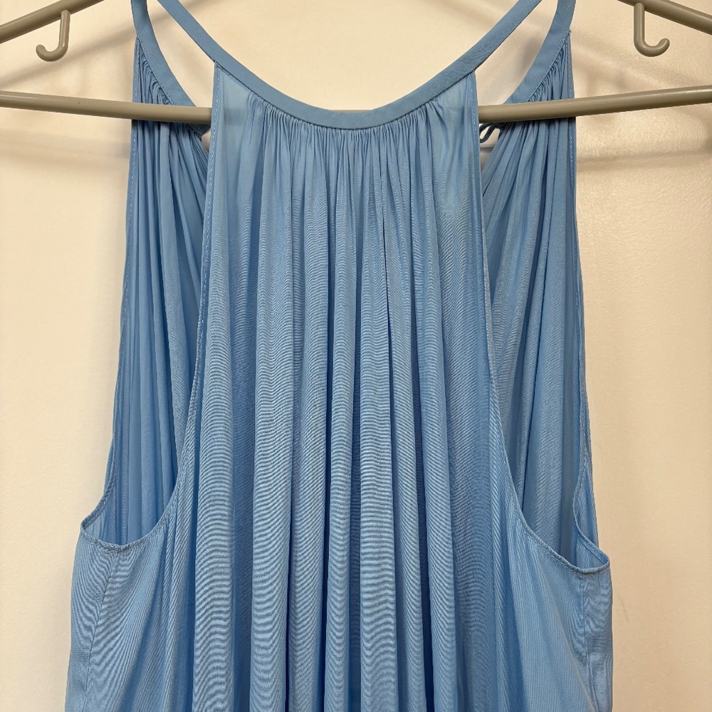 Ramy Brook Blue Midi Dress